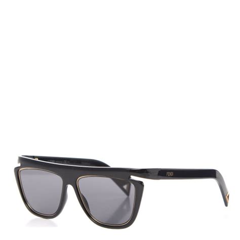 FENDI Acetate Sunglasses FF 0384/S Black 